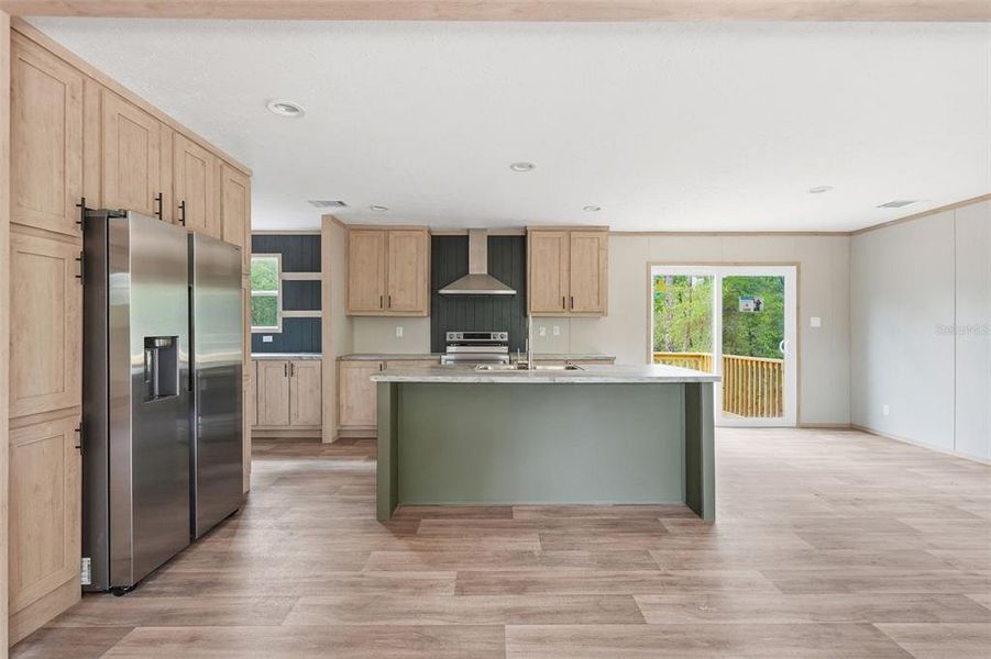 Furnished interior view inside a new home in , Williston (Image 8).