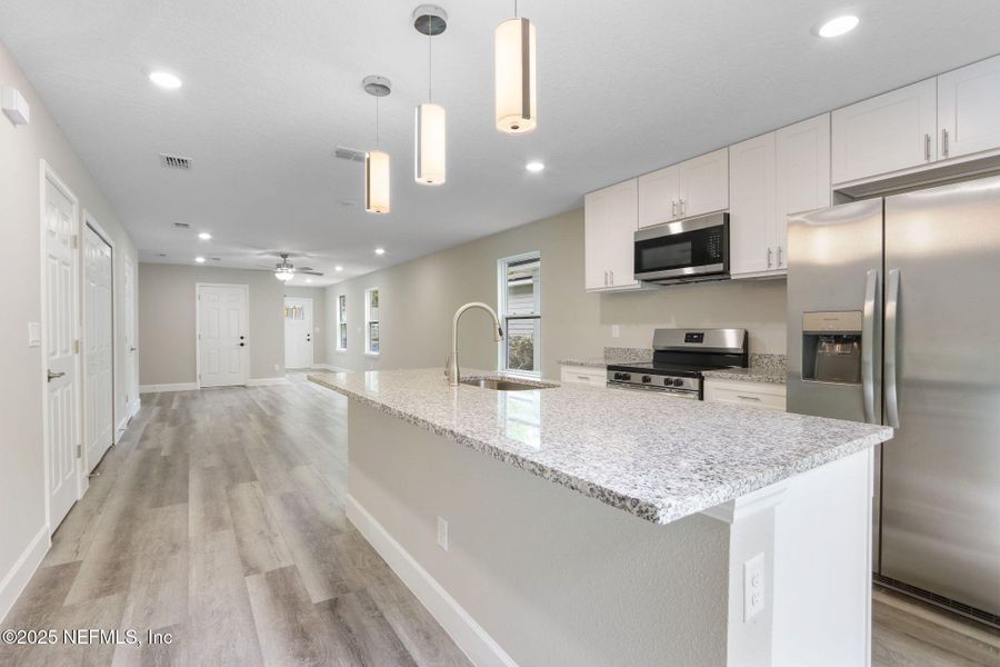 Furnished interior view inside a new home in , Jacksonville (Image 4).