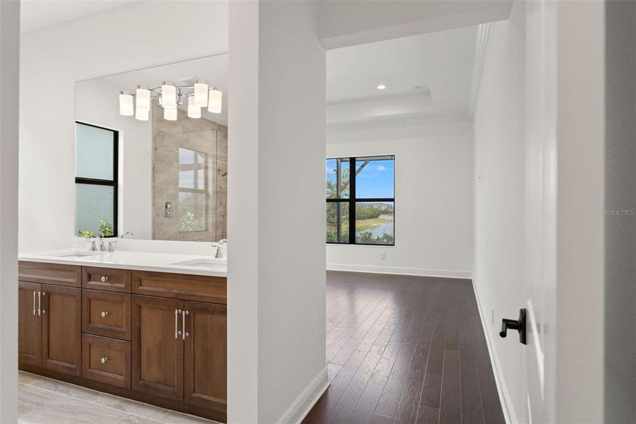 Furnished interior view inside a new home in , Nokomis (Image 9). Furnished interior view inside a new home in , Nokomis (Image 9).