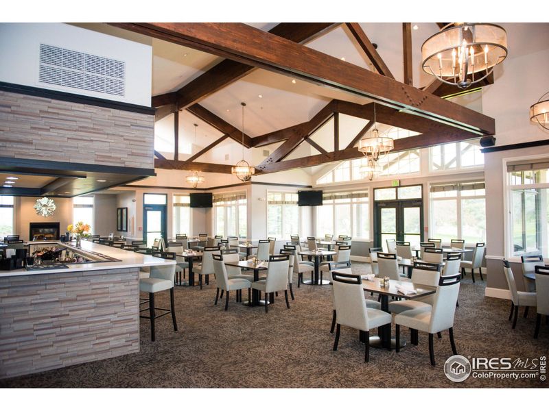 Furnished interior view inside a new home in Highlands at Fox Hill - The Towns, Longmont (Image 9).