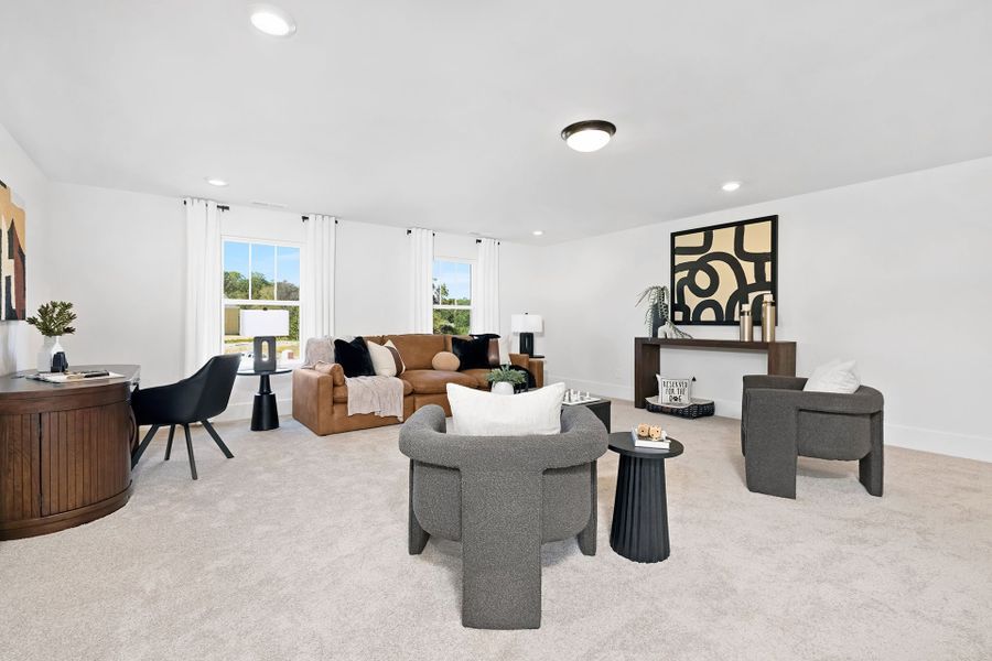 Representative furnished interior of a home built from the TA3000 by True Homes in Morrow Brook, Albemarle (Image 19).