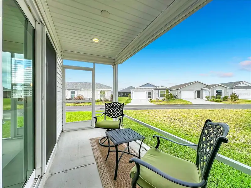 Exterior details and patio area of a home in , The Villages (Image 3).
