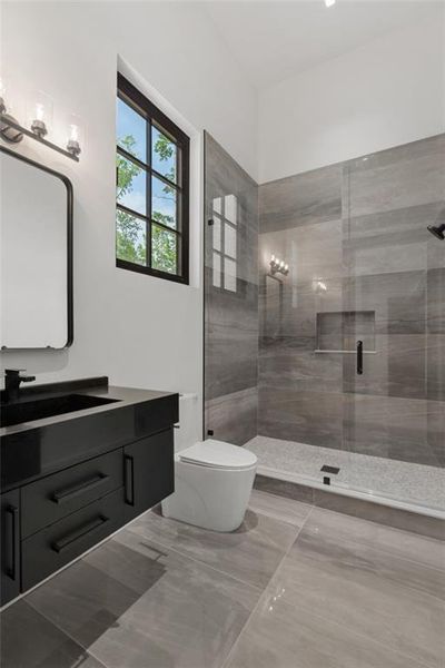 Furnished interior view inside a new home in , Alpharetta (Image 31).