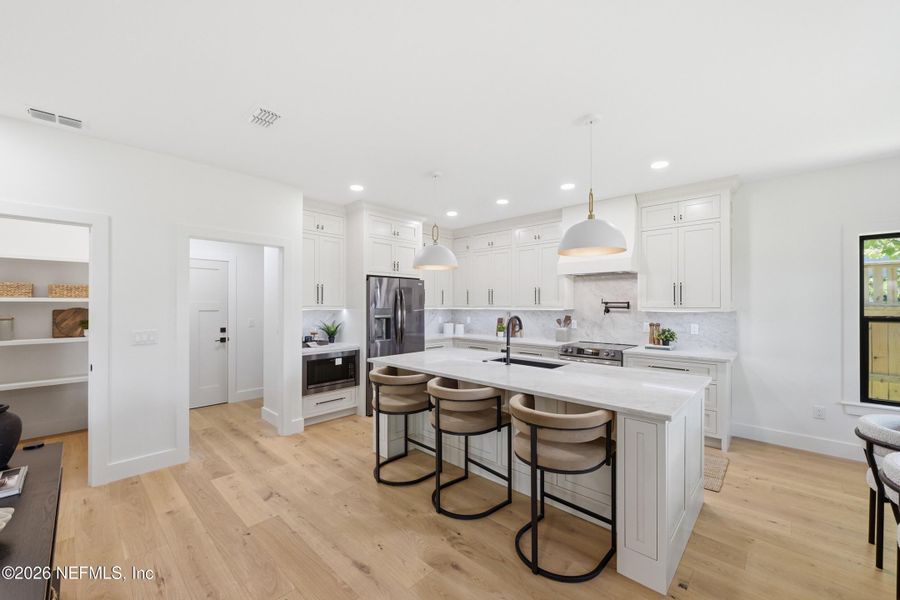 Furnished interior view inside a new home in , Jacksonville Beach (Image 10).
