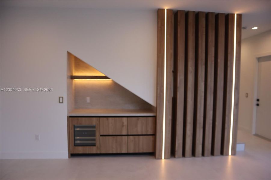 Furnished interior view inside a new home in , Miami (Image 18).