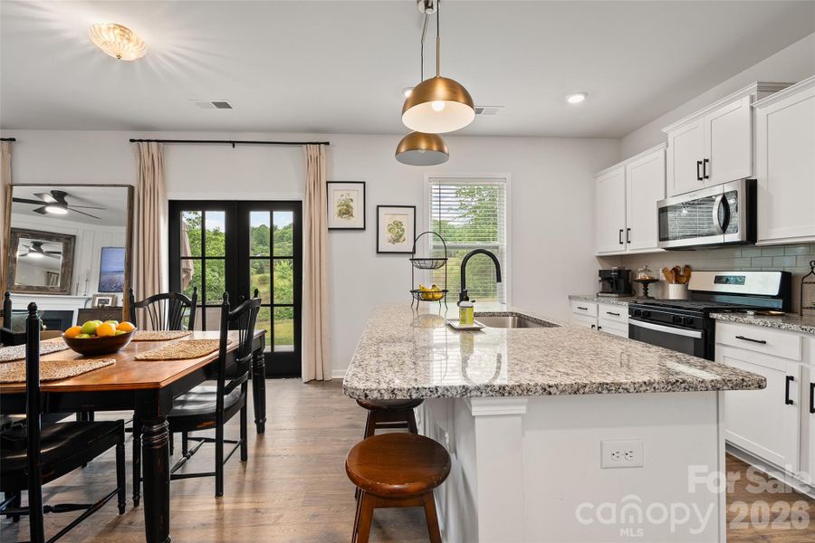 Furnished interior view inside a new home in Valleywood Farms, Waynesville (Image 6).
