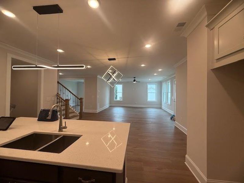 Furnished interior view inside a new home in , Canton (Image 8).