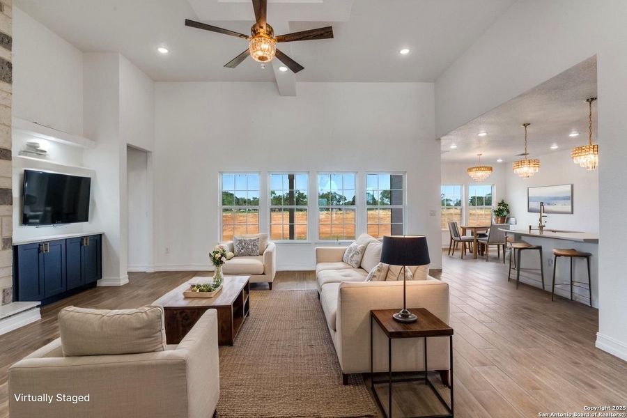 Furnished interior view inside a new home in , Floresville (Image 11).