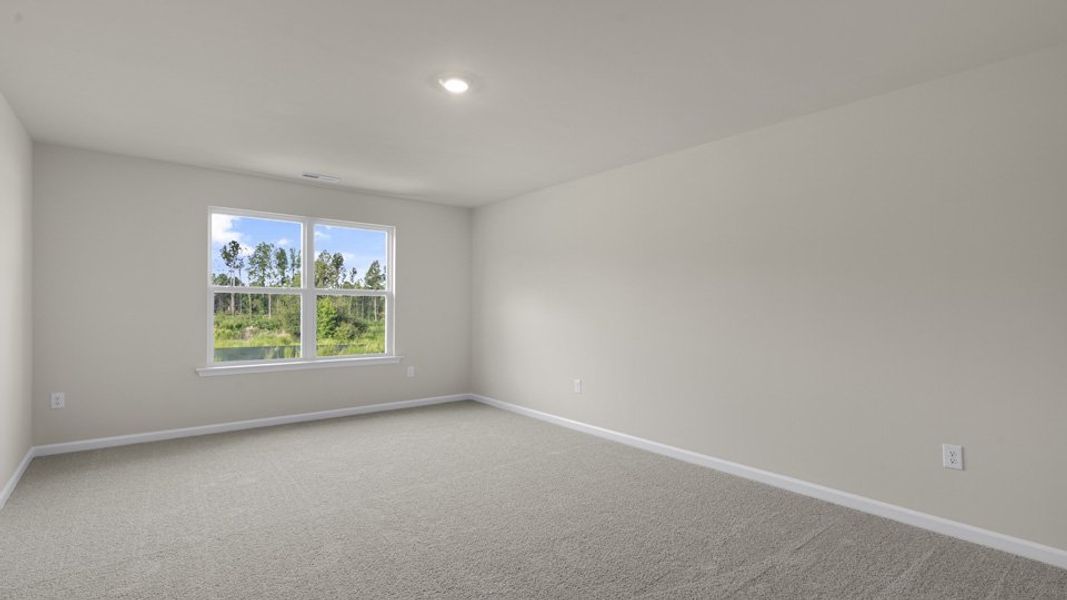 Spacious, unfurnished interior of a new home in Galvins Ridge, Sanford (Image 22). Spacious, unfurnished interior of a new home in Galvins Ridge, Sanford (Image 22).