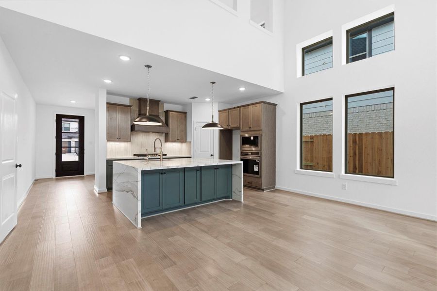 Furnished interior view inside a new home in Sienna 45', 50', Missouri City (Image 8).