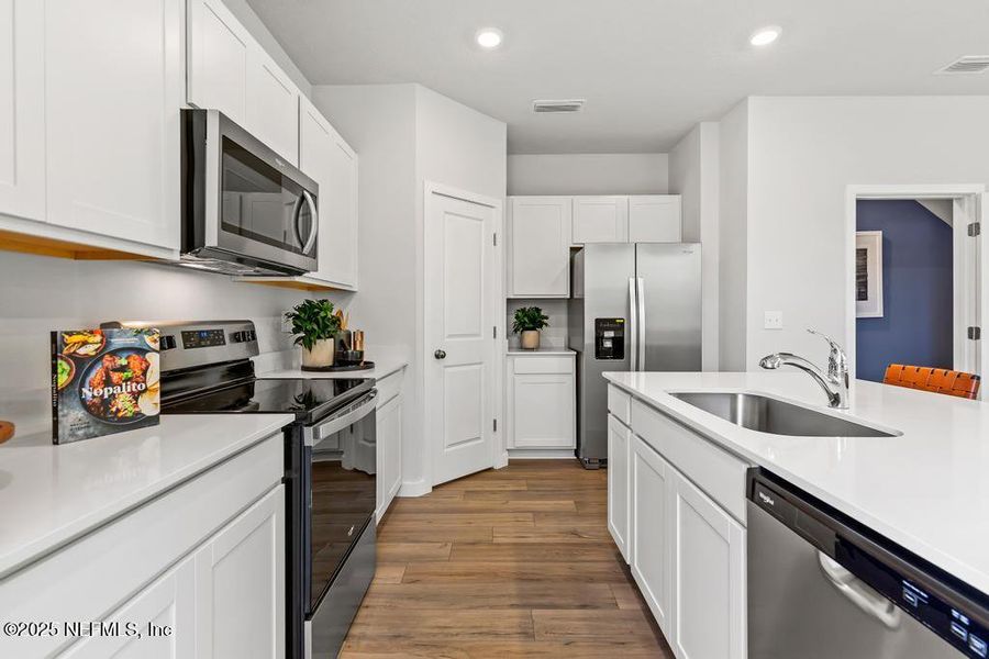 Furnished interior view inside a new home in , Jacksonville (Image 14).