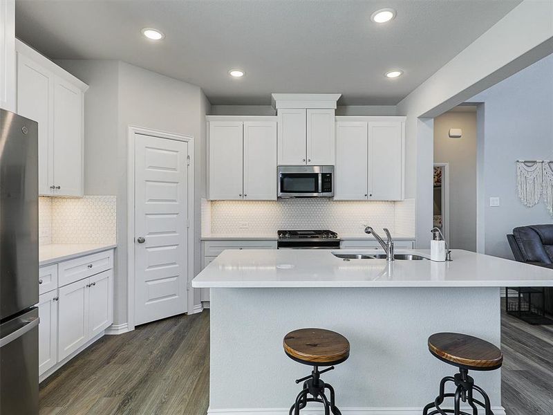 Furnished interior view inside a new home in Bel Air Village, Sherman (Image 11).