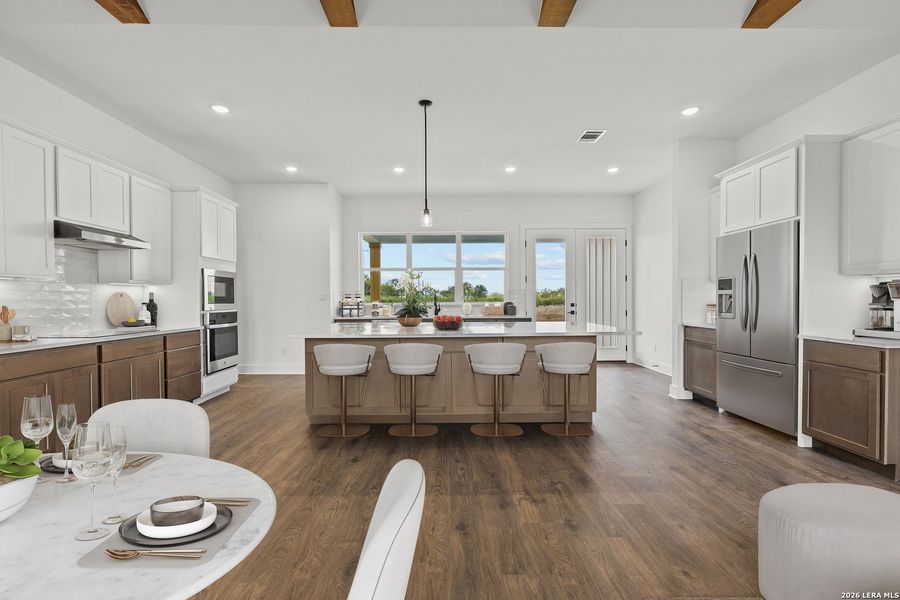 Furnished interior view inside a new home in , La Vernia (Image 14).
