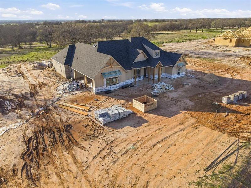 In-progress construction of a new home in , Decatur, TX (Image 9).