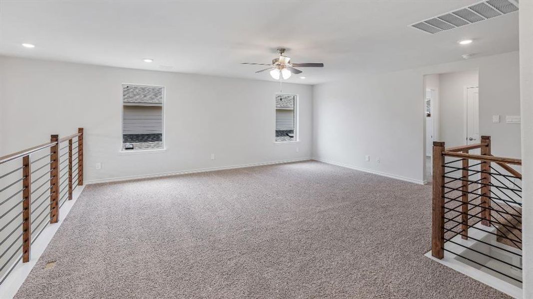Spacious, unfurnished interior of a new home in The Landing at Hidden Lakes, McKinney (Image 12). Spacious, unfurnished interior of a new home in The Landing at Hidden Lakes, McKinney (Image 12).
