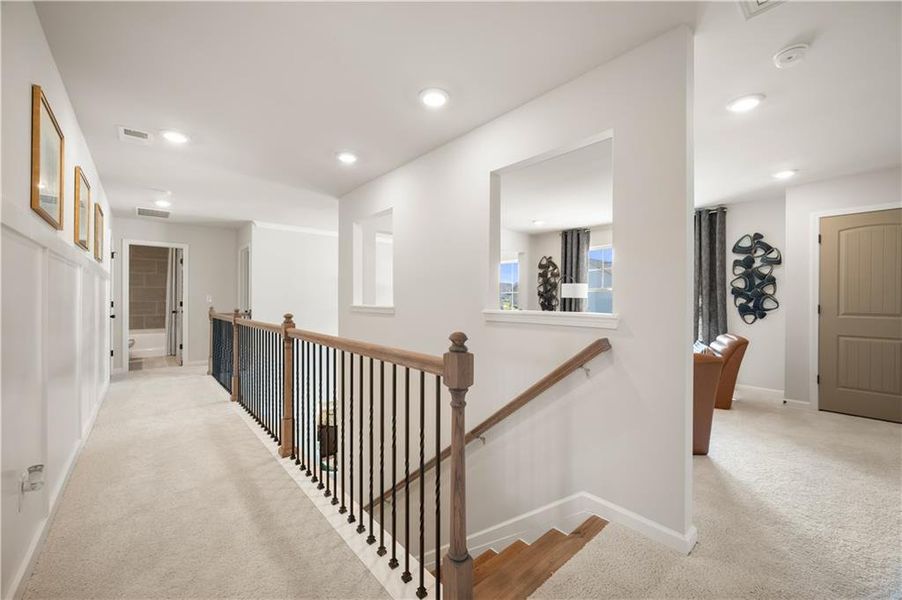 Furnished interior view inside a new home in Adagio, Dacula (Image 34).