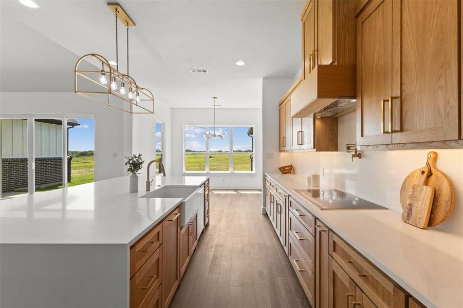 Furnished interior view inside a new home in , Greenville (Image 10).