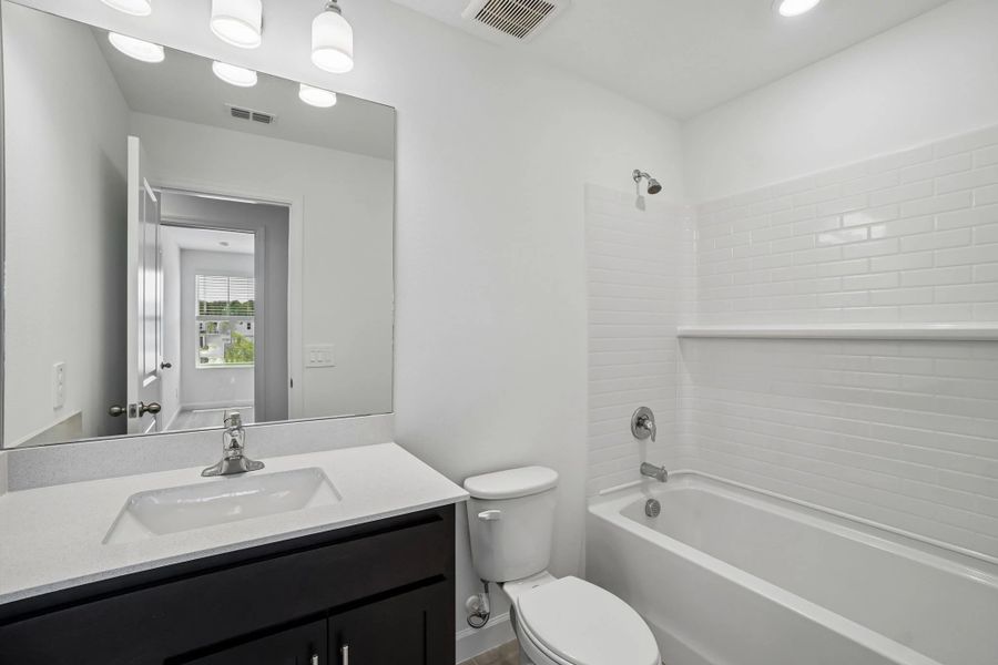 Bathroom 2 located between between 2 and 3 Bathroom 2 located between between 2 and 3