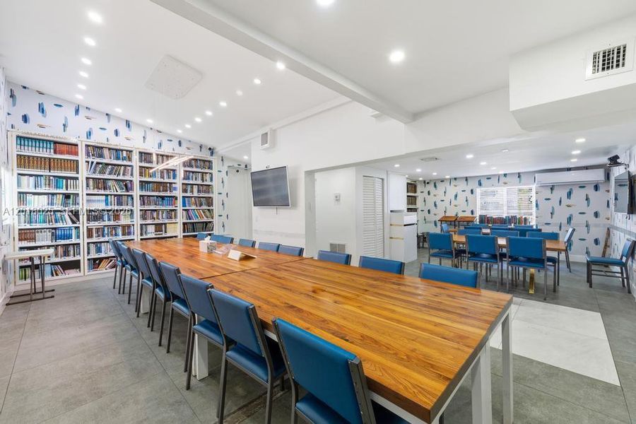 Downstairs Library