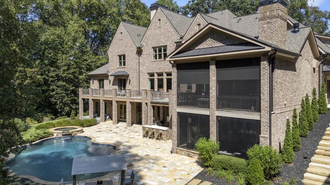 Exterior details and patio area of a home in , Johns Creek (Image 15).