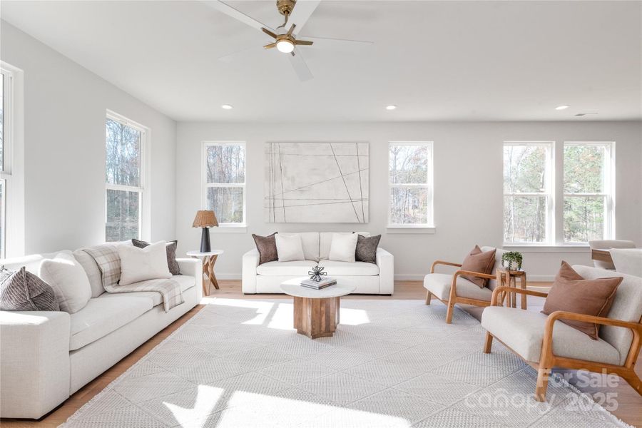 Furnished interior view inside a new home in , Lincolnton (Image 14).