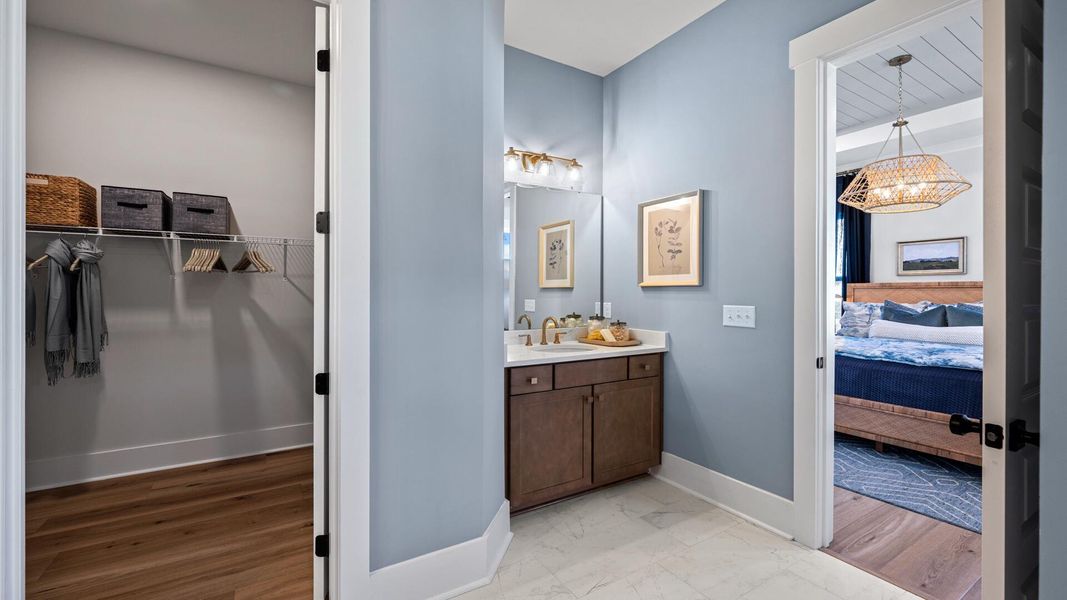 Furnished interior view inside a new home in , Summerville (Image 24). Furnished interior view inside a new home in , Summerville (Image 24).