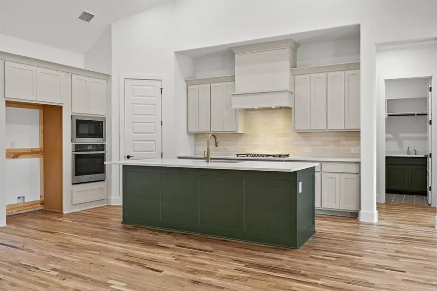 Furnished interior view inside a new home in Rolling Creek Ranch, Aledo (Image 9).