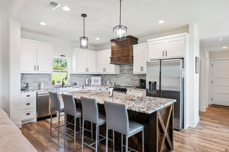 Furnished interior view inside a new home in , Bluff Dale (Image 7).