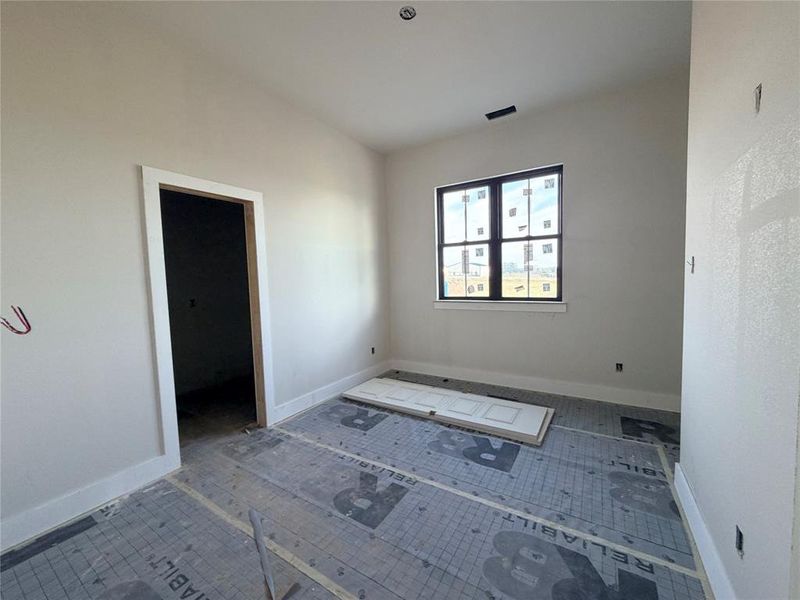 In-progress construction of a new home in , Poolville, TX (Image 25).