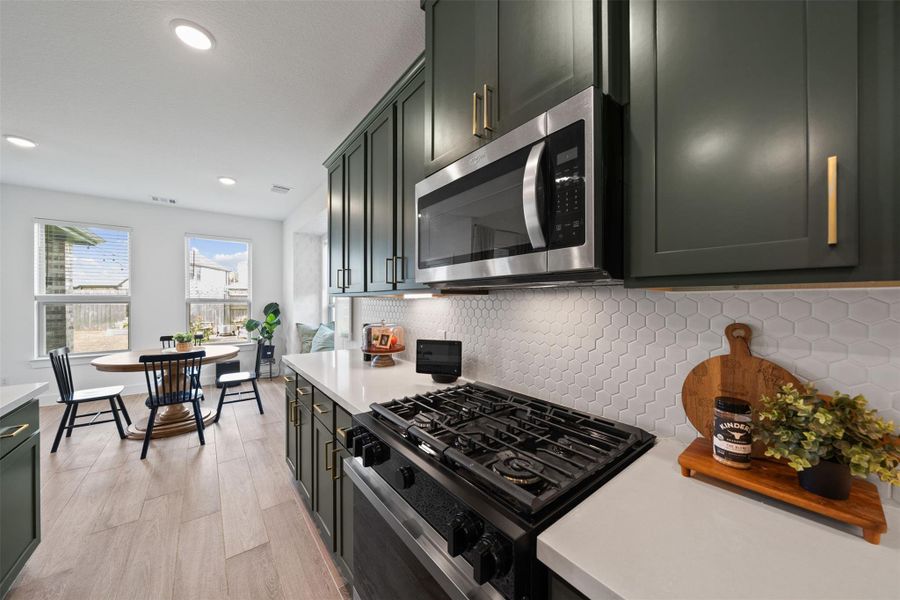 Furnished interior view inside a new home in Sorella, Tomball (Image 18).