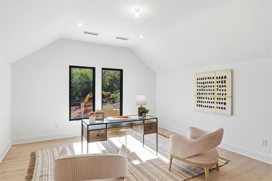 Furnished interior view inside a new home in Aster, Roswell (Image 75).