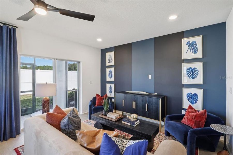 Furnished interior view inside a new home in Twin Oaks, Zephyrhills (Image 14).