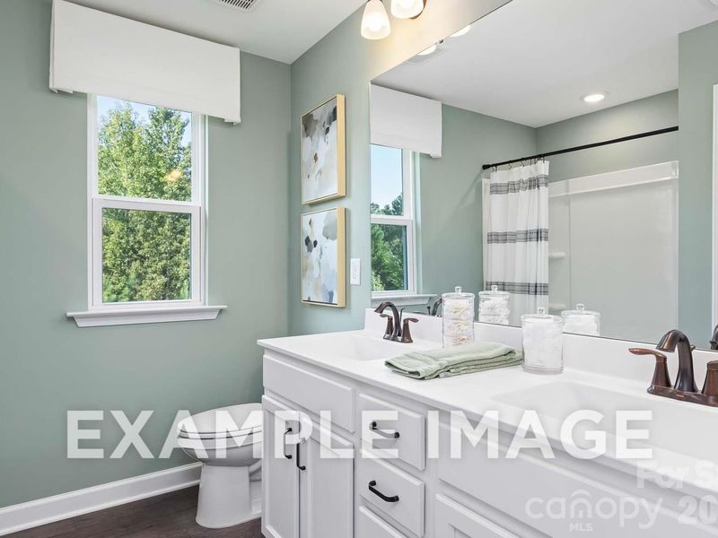 Furnished interior view inside a new home in Windgate, Mooresville (Image 22).