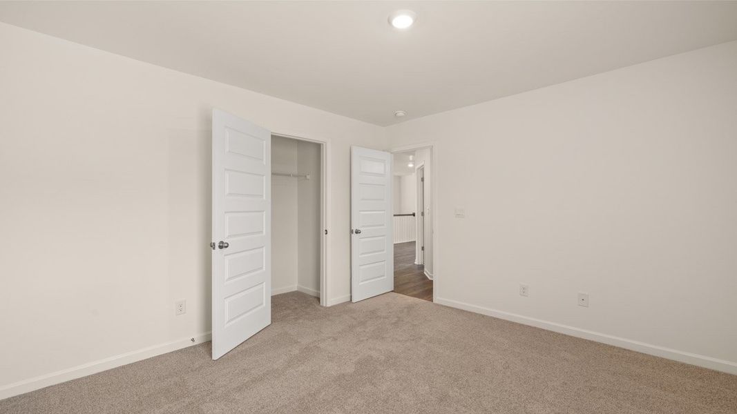 Spacious, unfurnished interior of a new home in The Gates at Pates Creek, Hampton (Image 42).