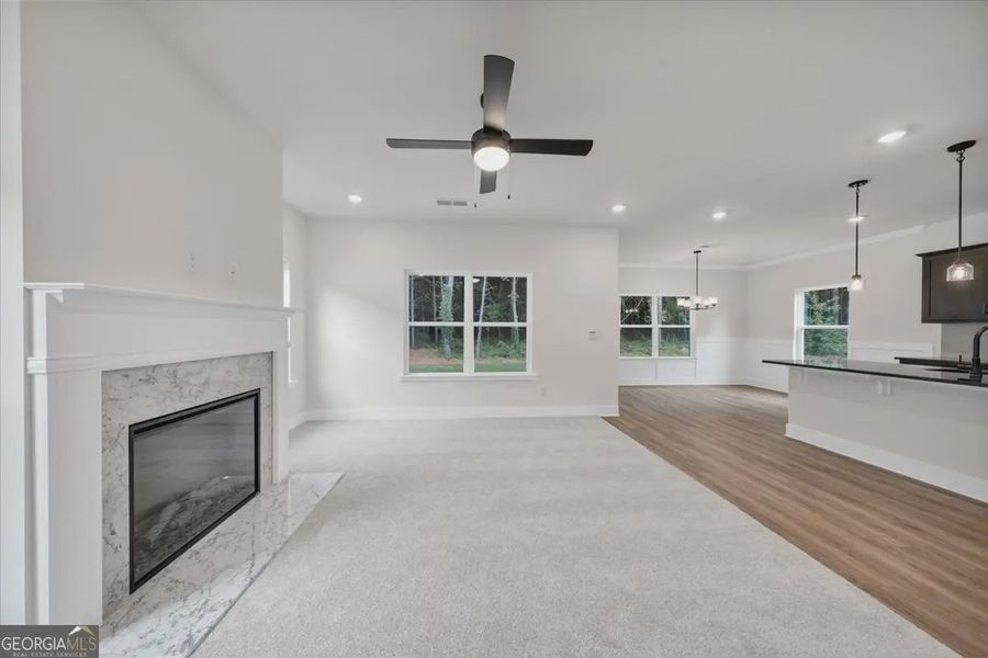 Spacious, unfurnished interior of a new home in Canterbury Villas, Carrollton (Image 25). Spacious, unfurnished interior of a new home in Canterbury Villas, Carrollton (Image 25).