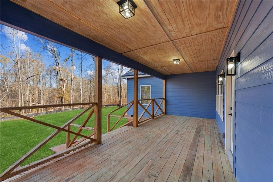 Exterior details and patio area of a home in , Locust Grove (Image 28).