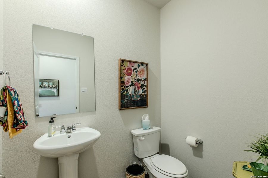 Furnished interior view inside a new home in The Links at River Bend, Floresville (Image 12).