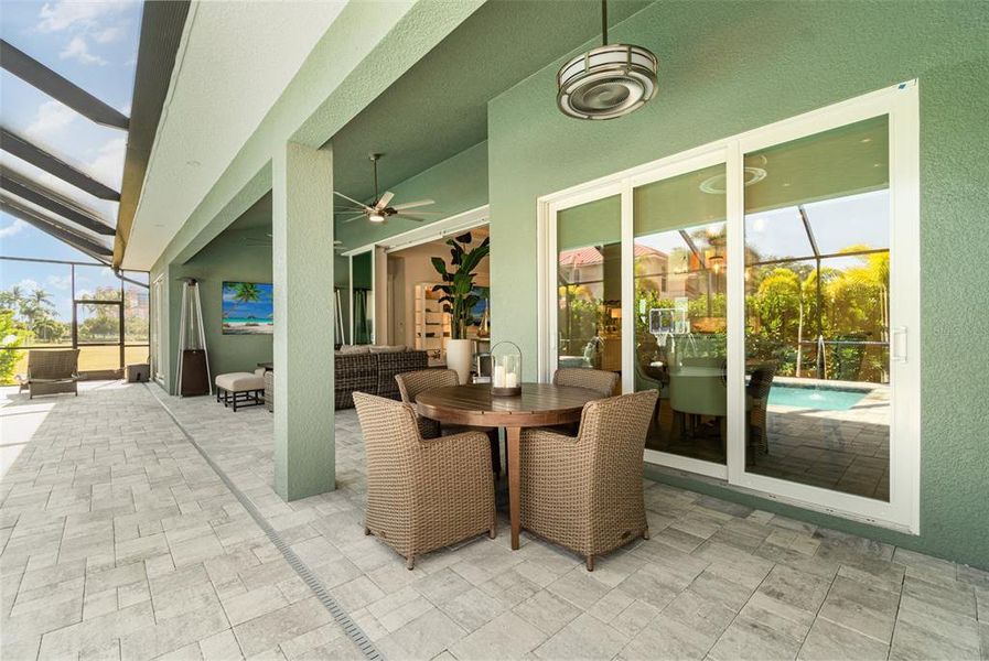Exterior details and patio area of a home in , Cape Coral (Image 38).