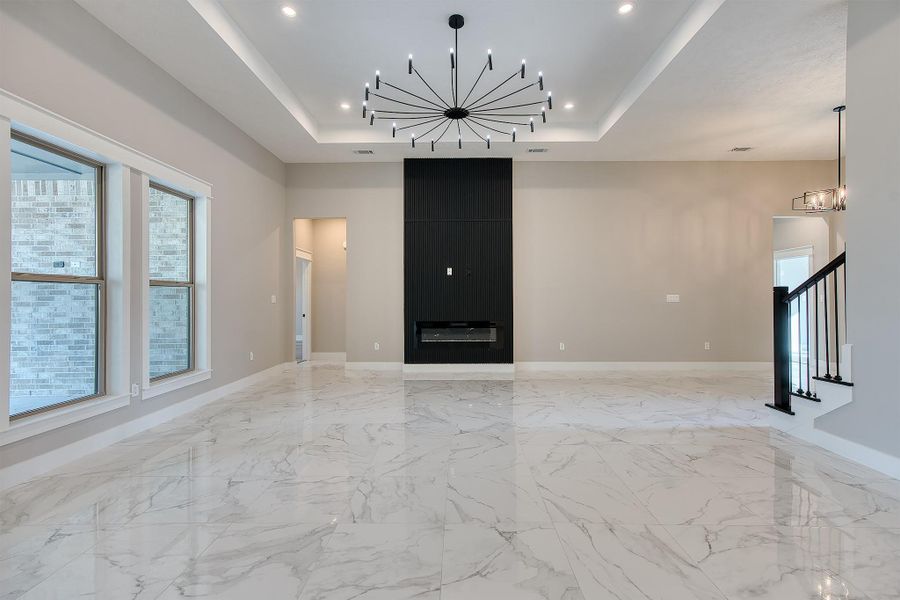 Spacious, unfurnished interior of a new home in , Beaumont (Image 32).