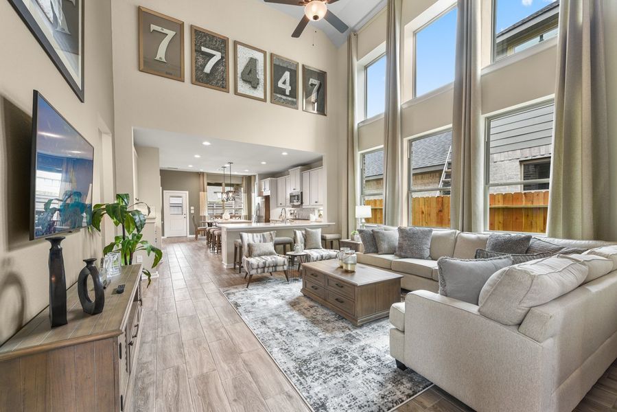Furnished interior view inside a new home in Dellrose, Hockley (Image 29).
