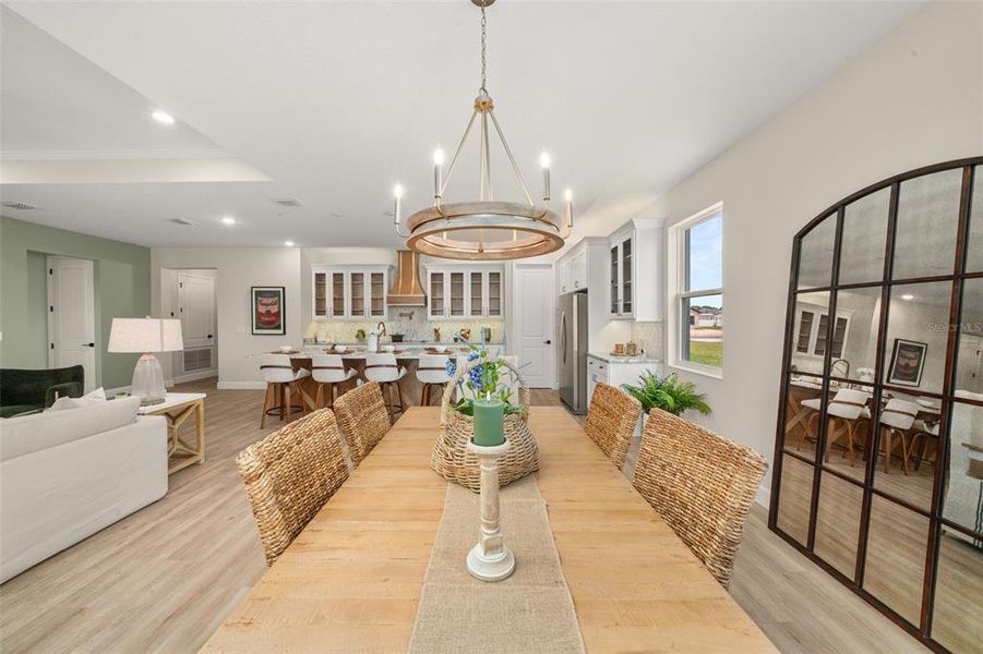 Furnished interior view inside a new home in , Sebring (Image 15).
