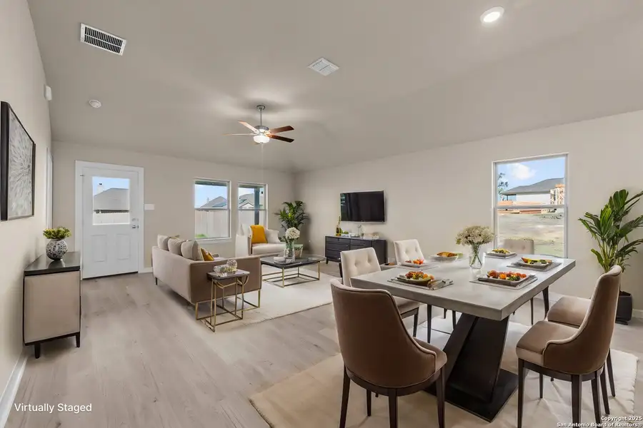 Furnished interior view inside a new home in Agave, San Antonio (Image 9).