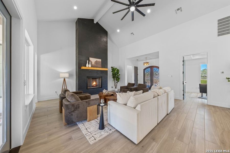 Furnished interior view inside a new home in , Bulverde (Image 39).