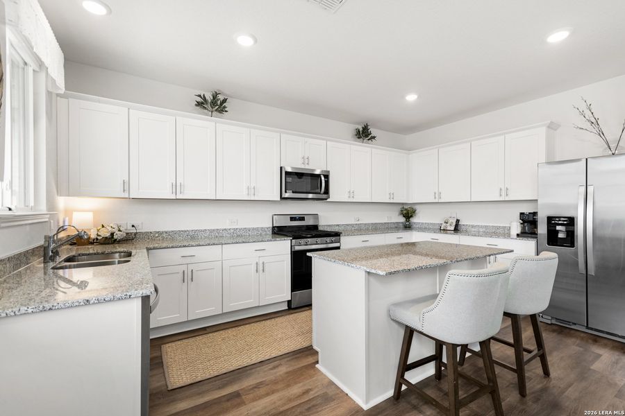 Furnished interior view inside a new home in Corley Farms, Boerne (Image 37).