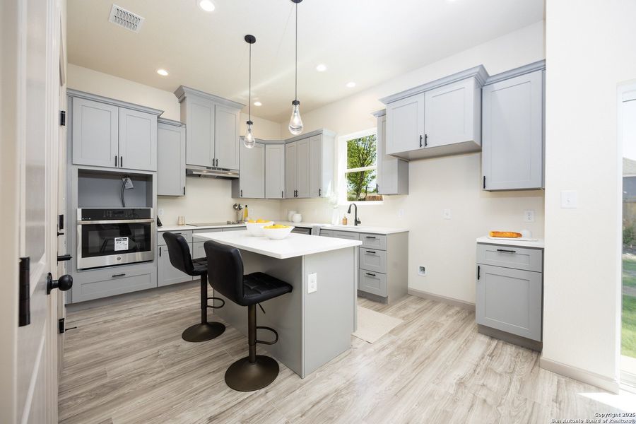 Furnished interior view inside a new home in , San Antonio (Image 38). Furnished interior view inside a new home in , San Antonio (Image 38).