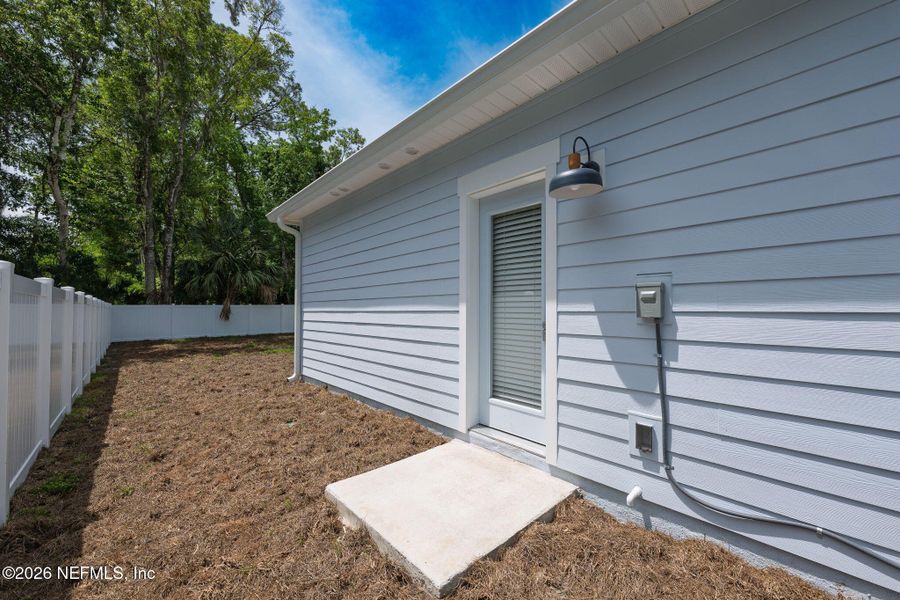 Exterior details and patio area of a home in , St. Augustine (Image 18).