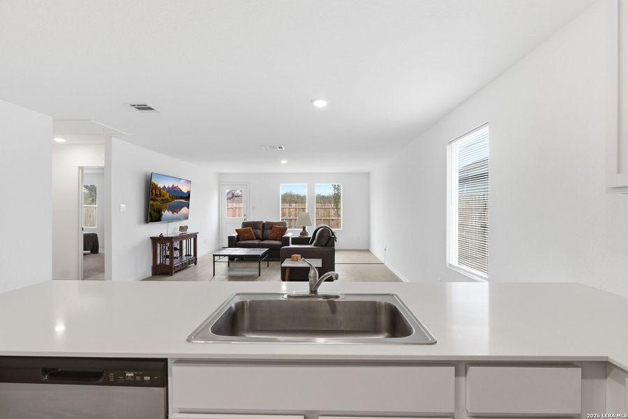 Furnished interior view inside a new home in , San Antonio (Image 15).
