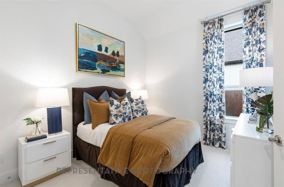 Furnished interior view inside a new home in Pecan Square, Northlake (Image 15).