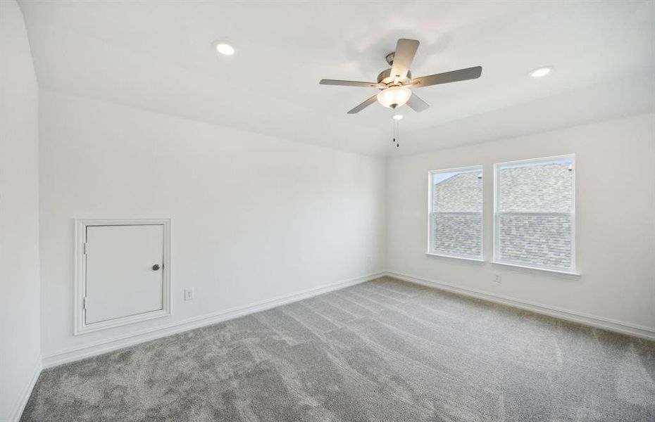 Oversized game room *real home pictured