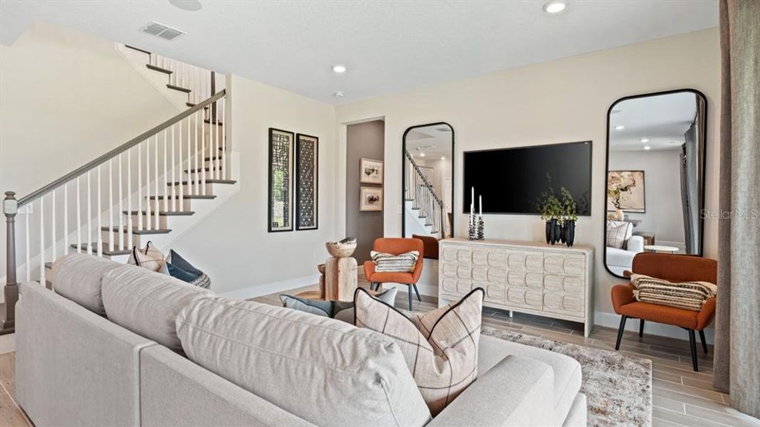 Furnished interior view inside a new home in Firethorn, Parrish (Image 30). Furnished interior view inside a new home in Firethorn, Parrish (Image 30).